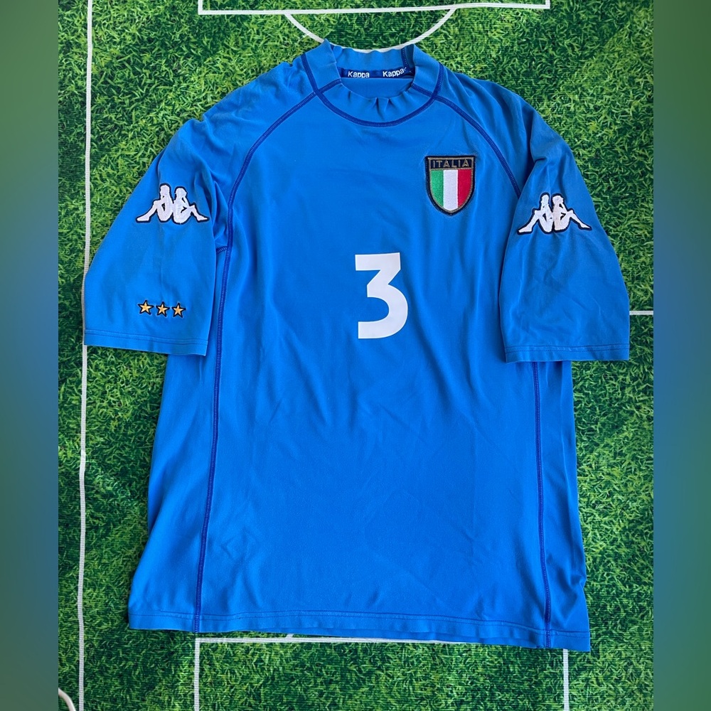 PAOLO MALDINI ITALY 2000 KAPPA AUTHENTIC SHIRT.